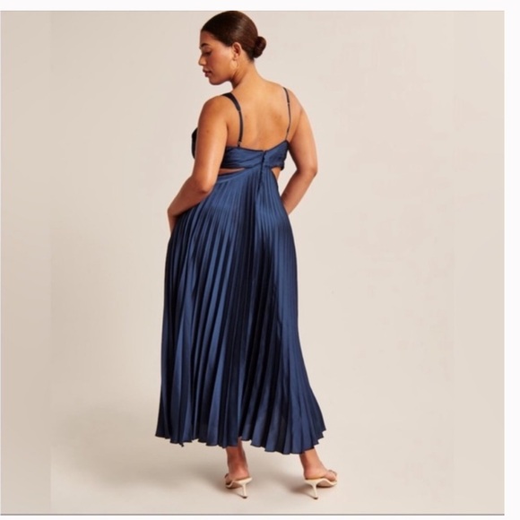 Abercrombie & Fitch Deep Blue Dress - Picture 3 of 5